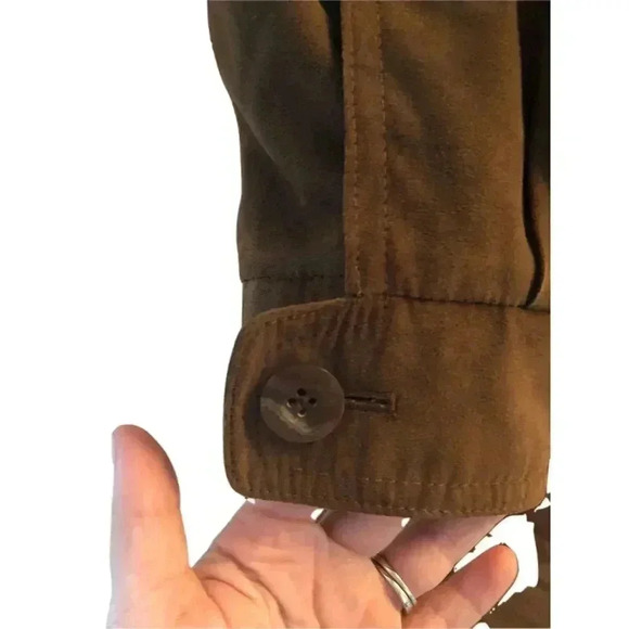 ENSIGN LONDON Men’s Heavy Brown Jacket - size XL - Picture 3 of 8